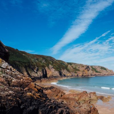 Plemont beach