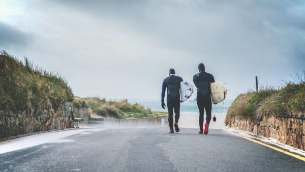 Le surf en hiver